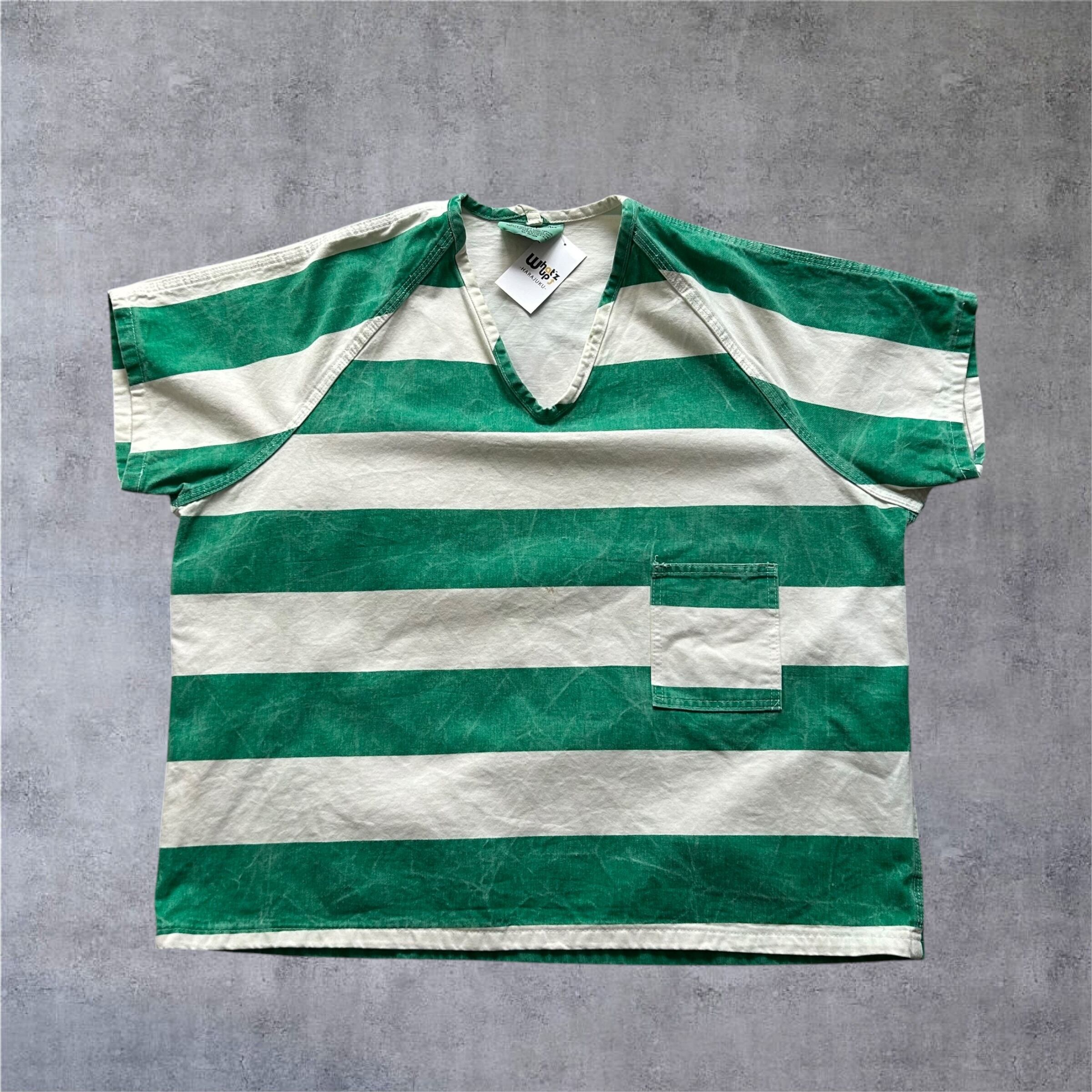 トップス 80s 90s prisoner shirts 1980s〜 Robinson Textiles Prisoner Shirt【高円寺店】 | What'z up