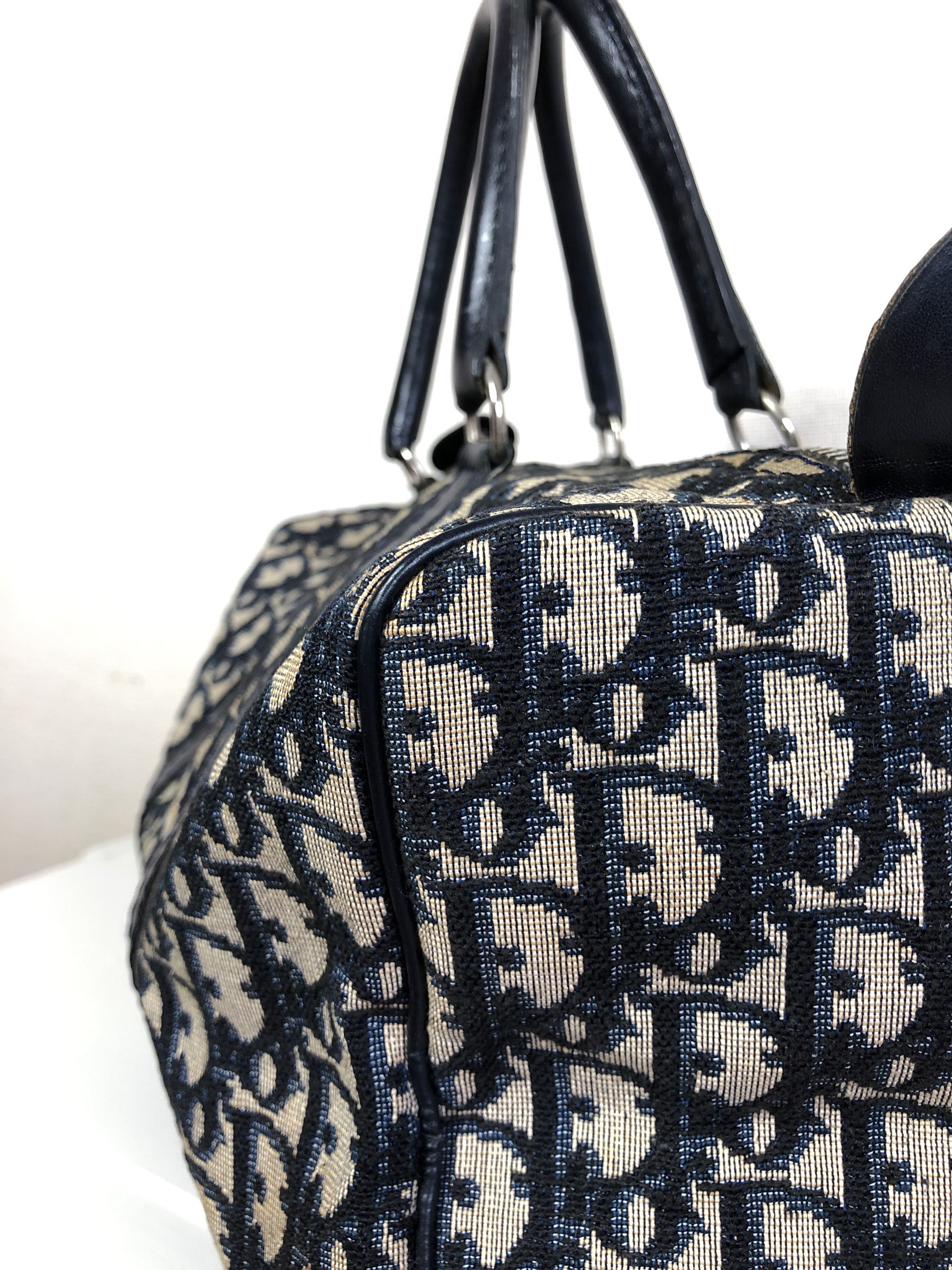 Christian Dior◇70S/トロッター/ミニボストン/ボストンバッグ