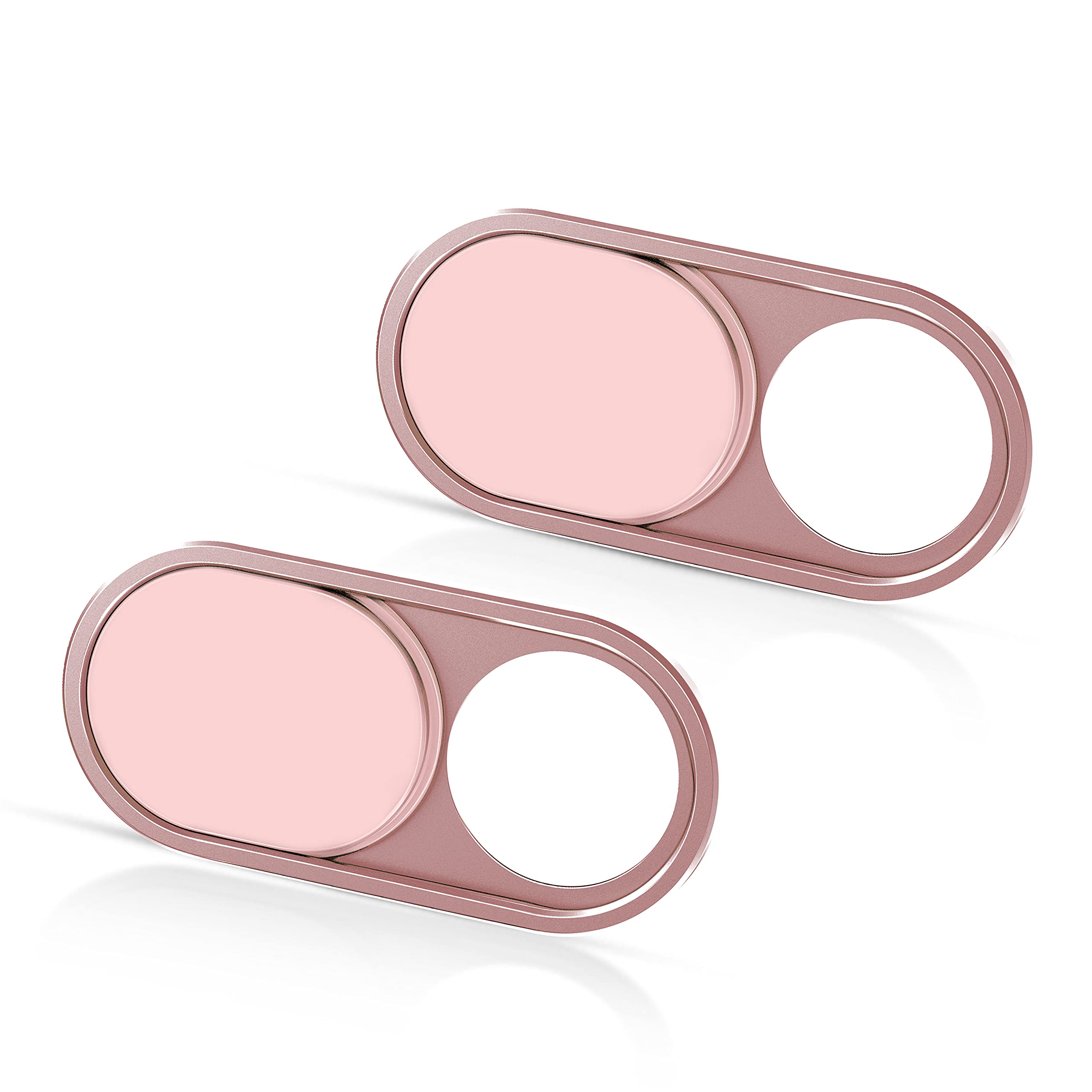 【在庫処分】CloudValley 0.6mm 超薄型 ウェブカメラカバー、メタルカメラカバー、2個入りカメラり目隠し MacBook air・ノートパソコン・iMac・デスクトップ・PC・MacBook Pro・iPad・iPhone 8/7/6用、プライバシーウェブカメラプロテクション ピンク