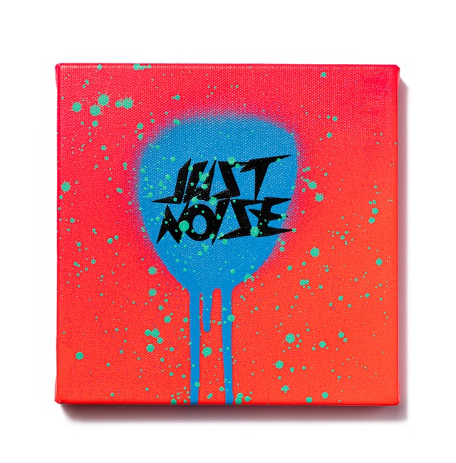 Just  A Little Noise - Orange/Blue