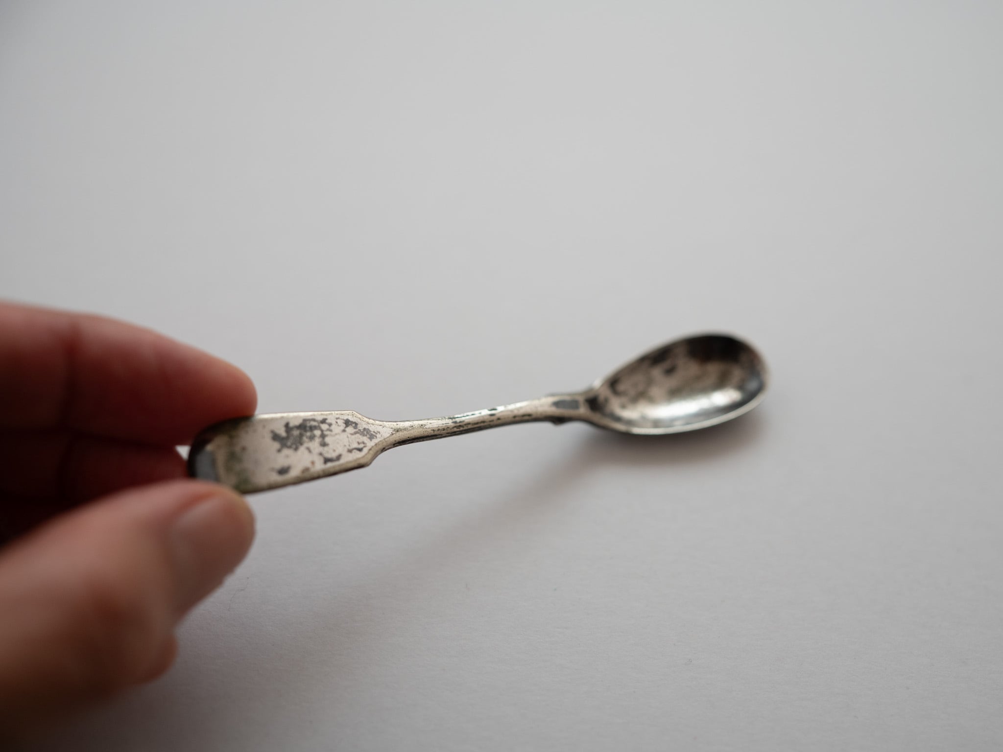 小さなシルバースプーン フランスアンティーク
