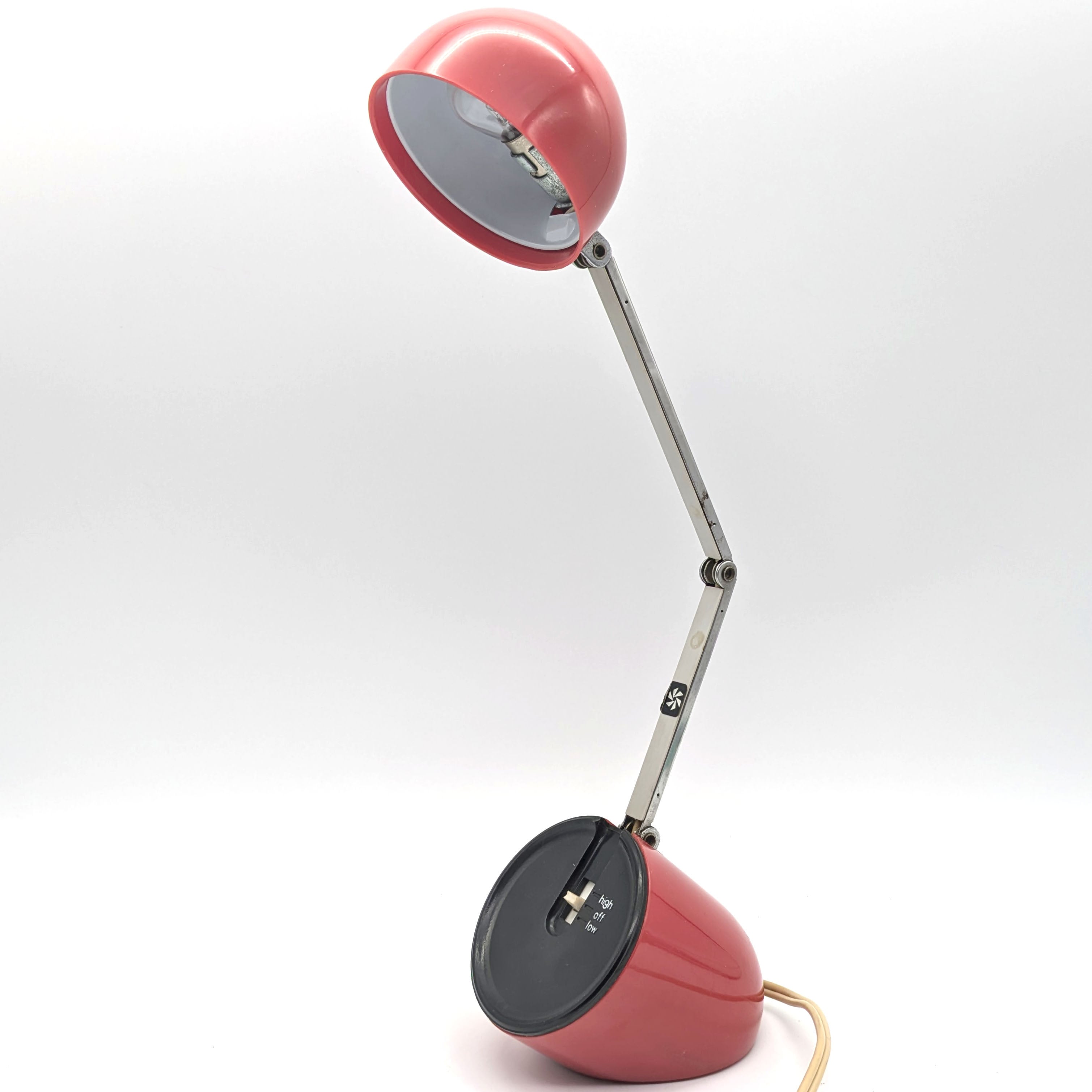 南部工業・クレオライト・アイアイ・卓上ランプ・昭和レトロ・NA-718