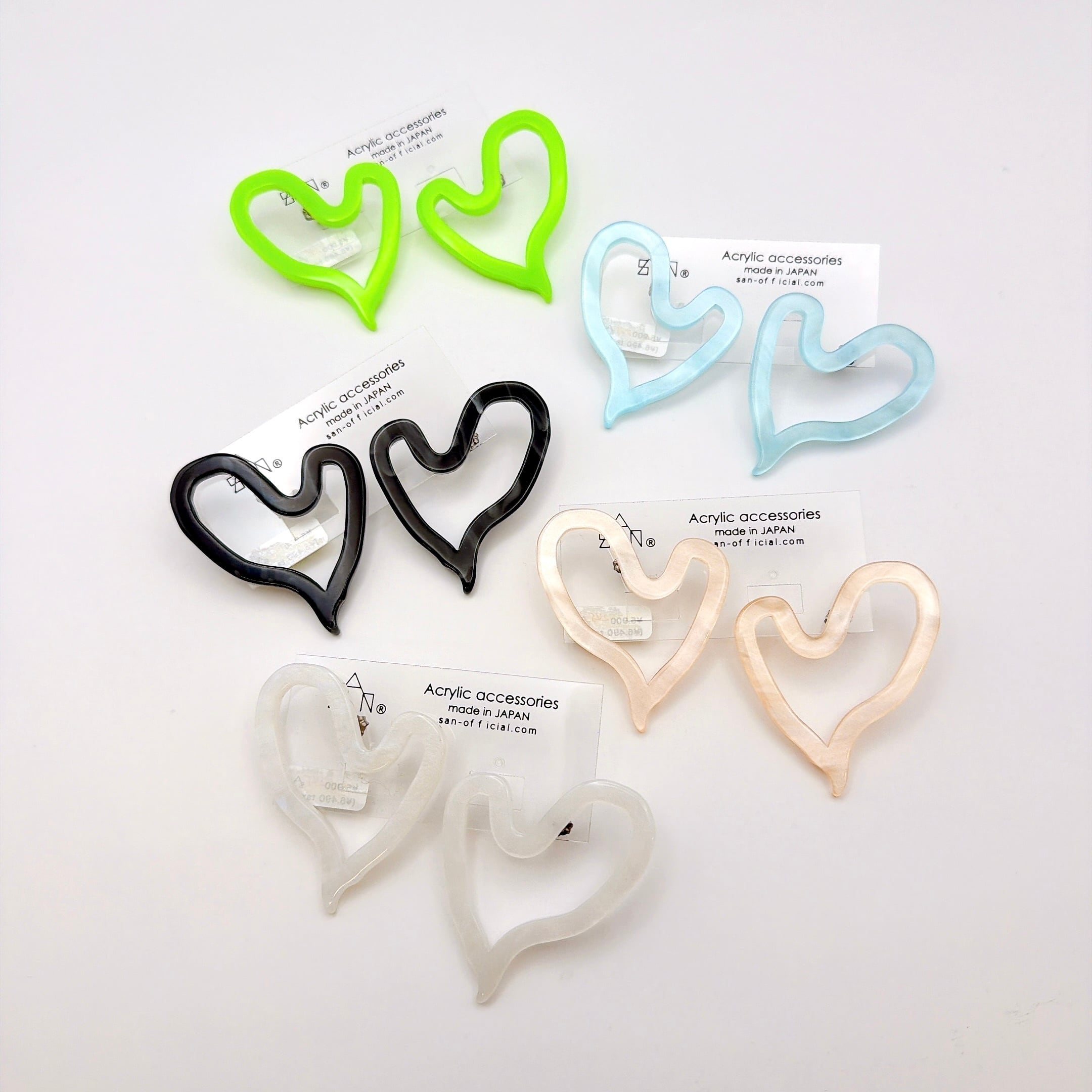 sAn Big Love ピアス 新カラー