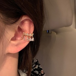 zircon tassel ear cuffs＜a1527＞