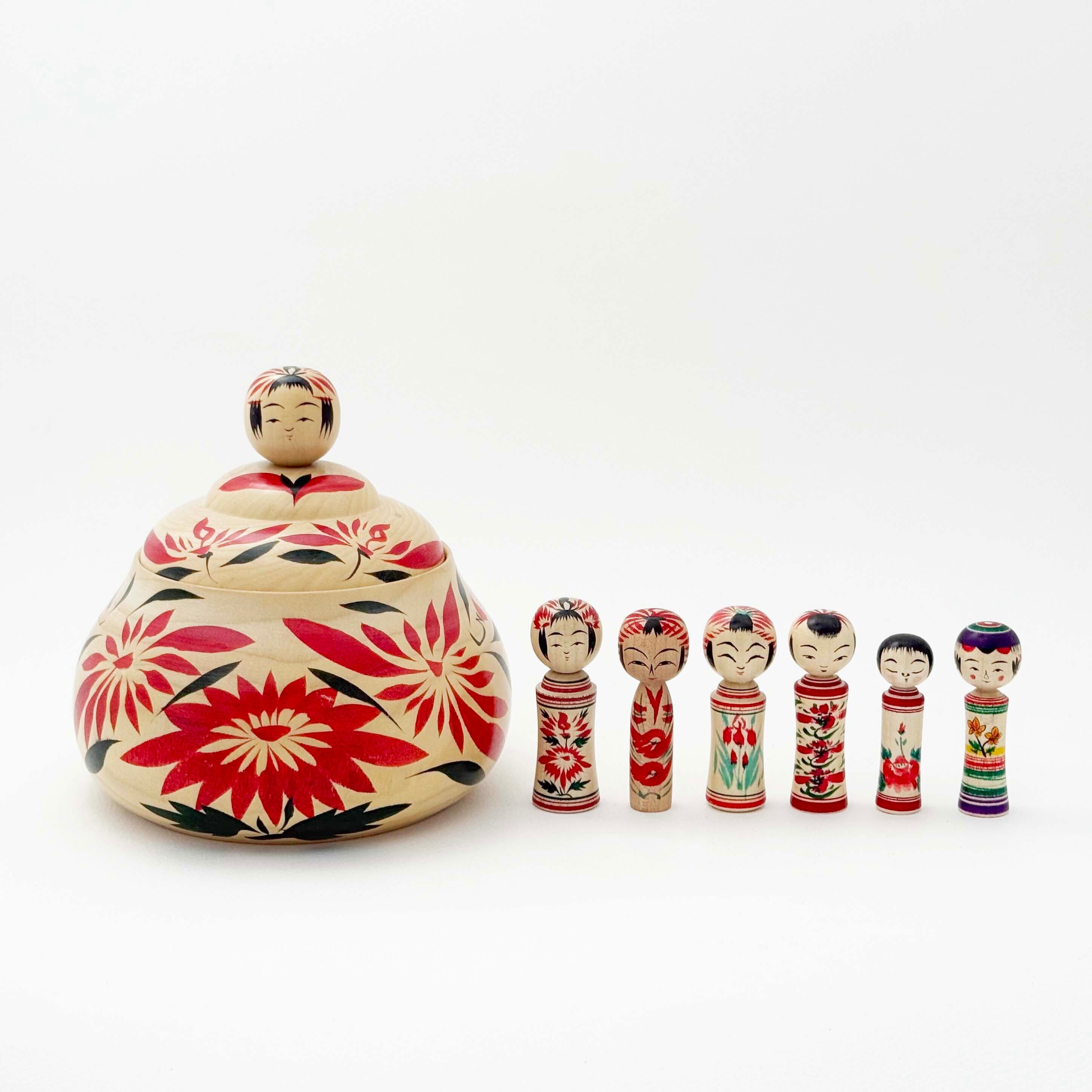 伝統えじこ美轆会有志 小寸こけし入り