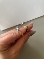 バイカラーオープンリング