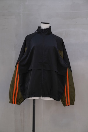 【再入荷】 Nora Lily  NYLON blouson  Black✖️orange