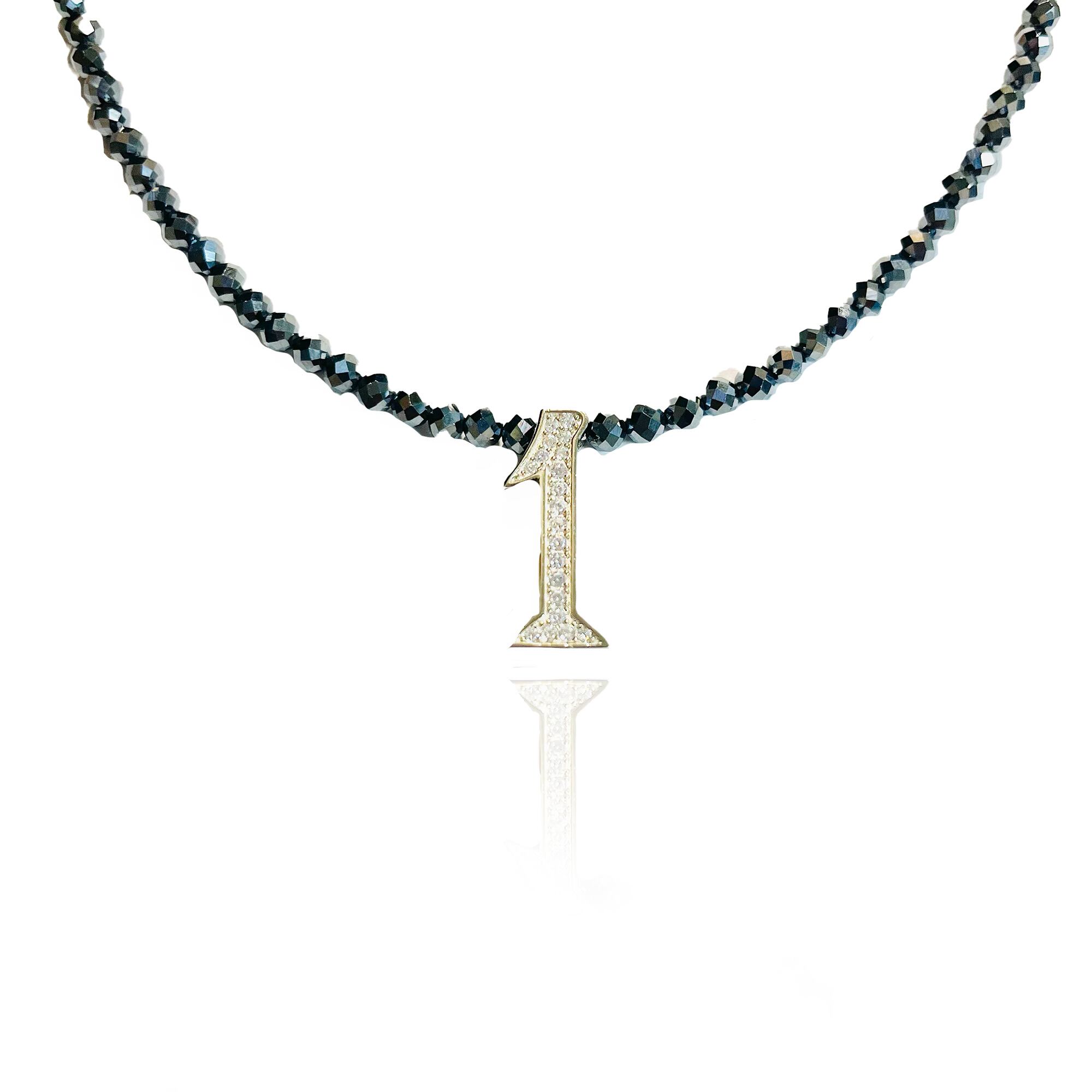テラヘルツナンバー「1」ネックレス | StoneJewelry