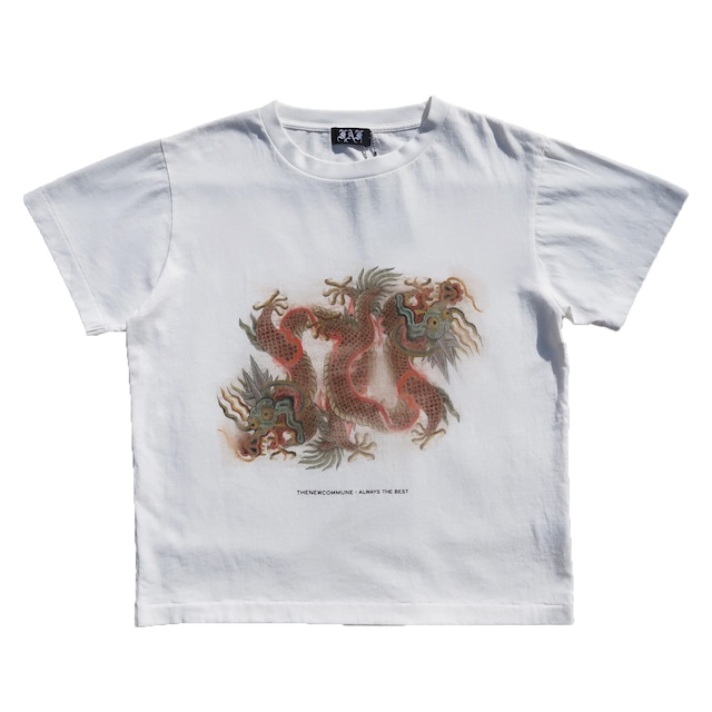 FAKE AS FLOWERS 24SS Dragon of The Year Tee (White)