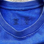 RIVERSIDE BASE 『R .I.P. KING OF POP』FADE WASH T-SHIRTS FADE BLUE