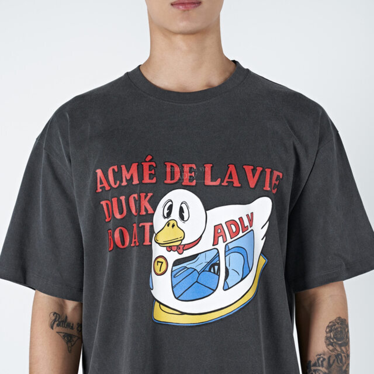 【acme de la vie】DUCK BOAT SS T-SHIRT