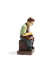 Hill & Dale shoes Cobbler Chalkware