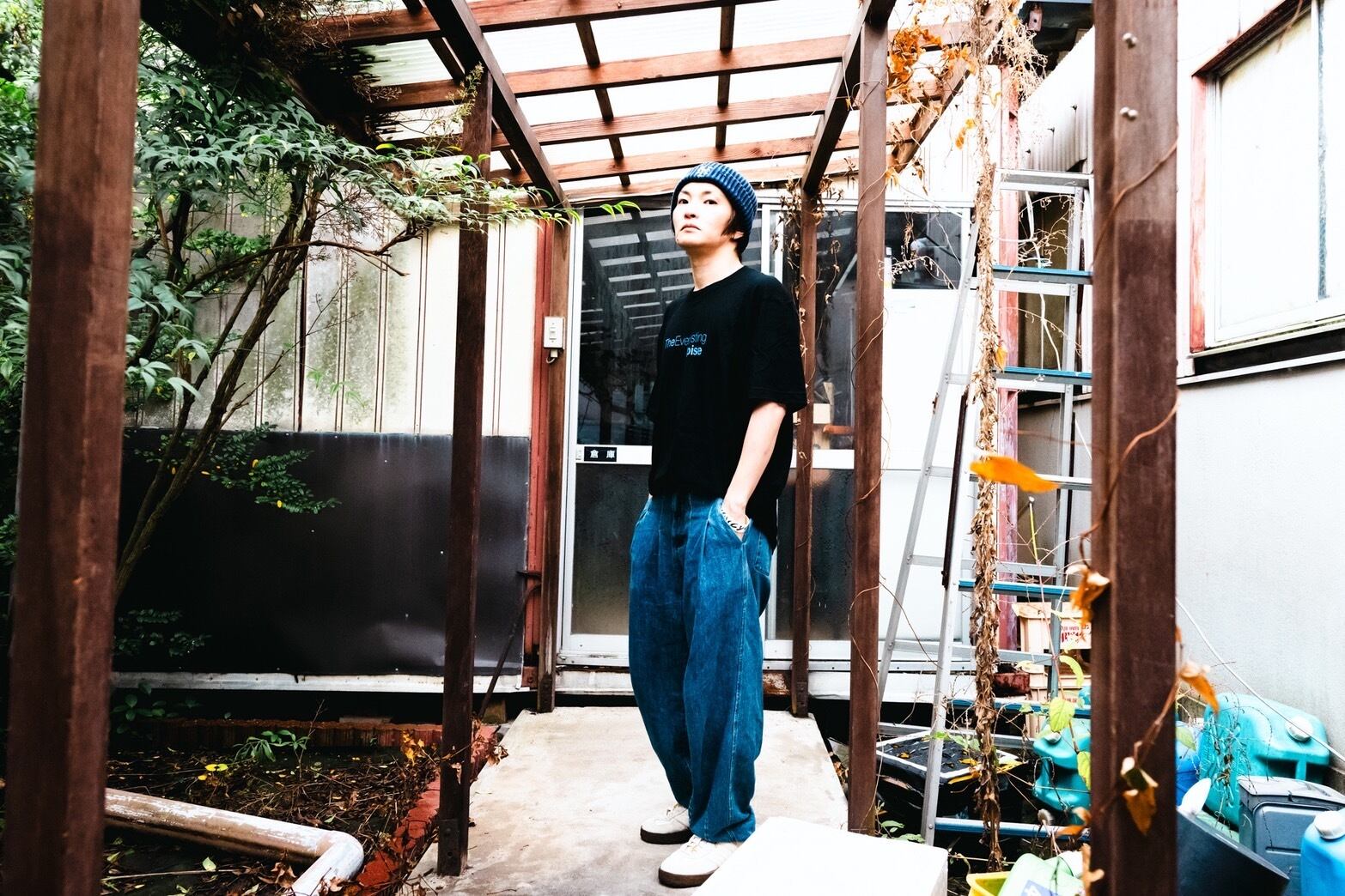 戸高賢史コラボ】S/S Tee (BLACK) | ALLAROUND