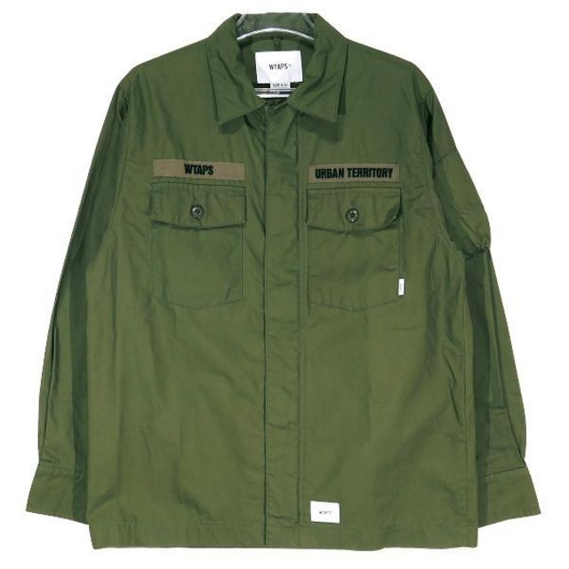 WTAPS 21SS FLYERS/LS/COTTON.WEATHER 211BRDT-SHM03 サイズ01(S 