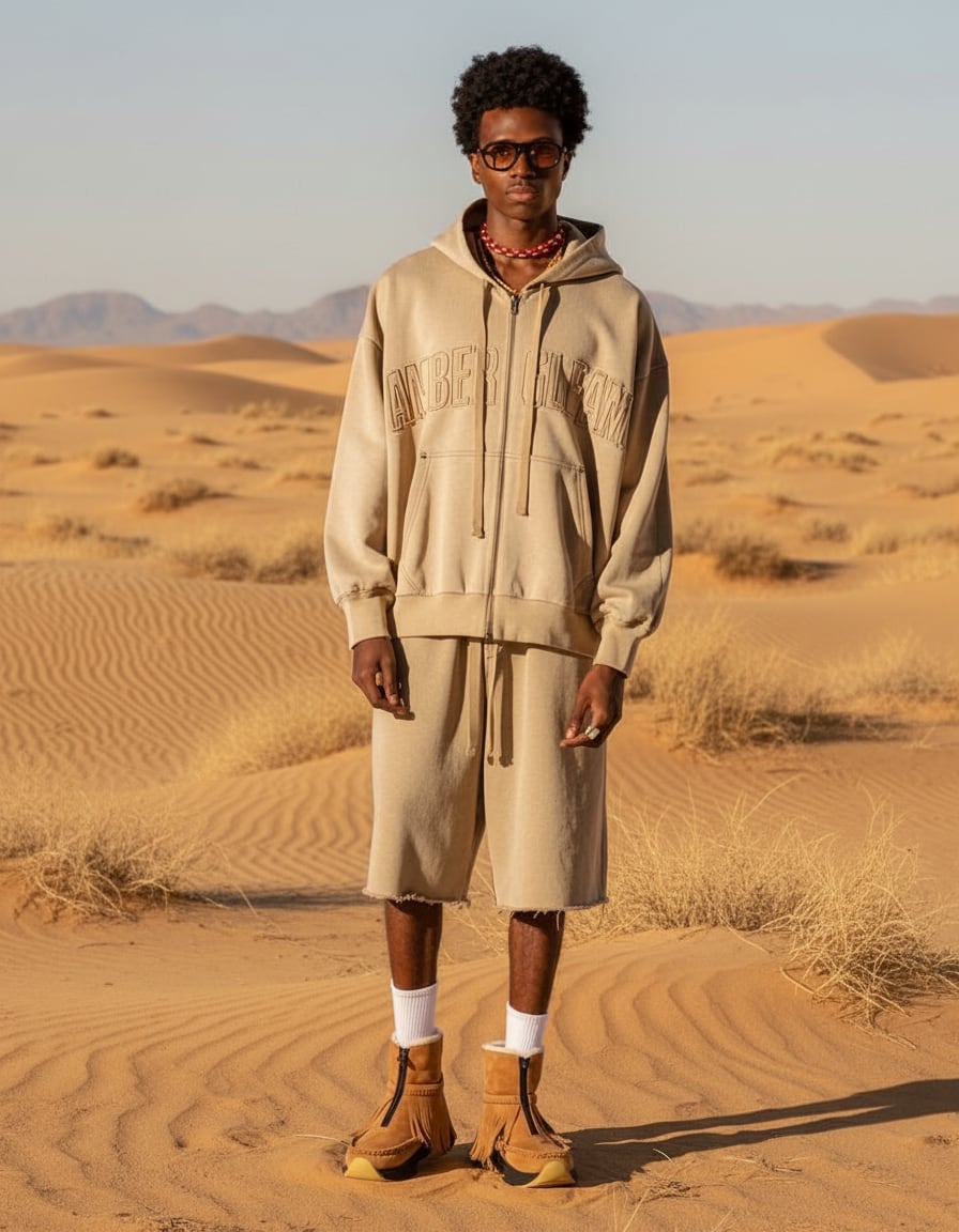 【2月中旬】ジャーニースウェットショーツ|サンド