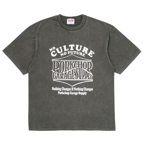 WAVE&WP TEE/FADE GRAY