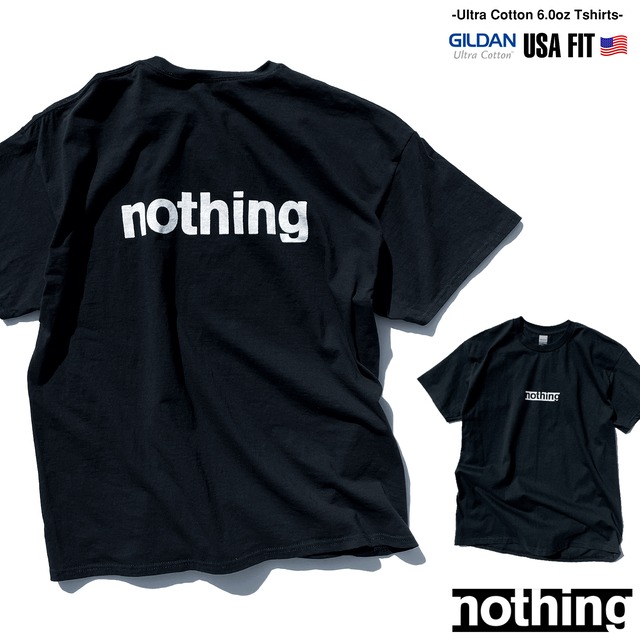 nothing records ナッシング・レコード  「インダストリアル　エレクトロニカ　オルタナ　バンド」  レーベル　バンド　Tシャツ 　sstee-nothing-logo