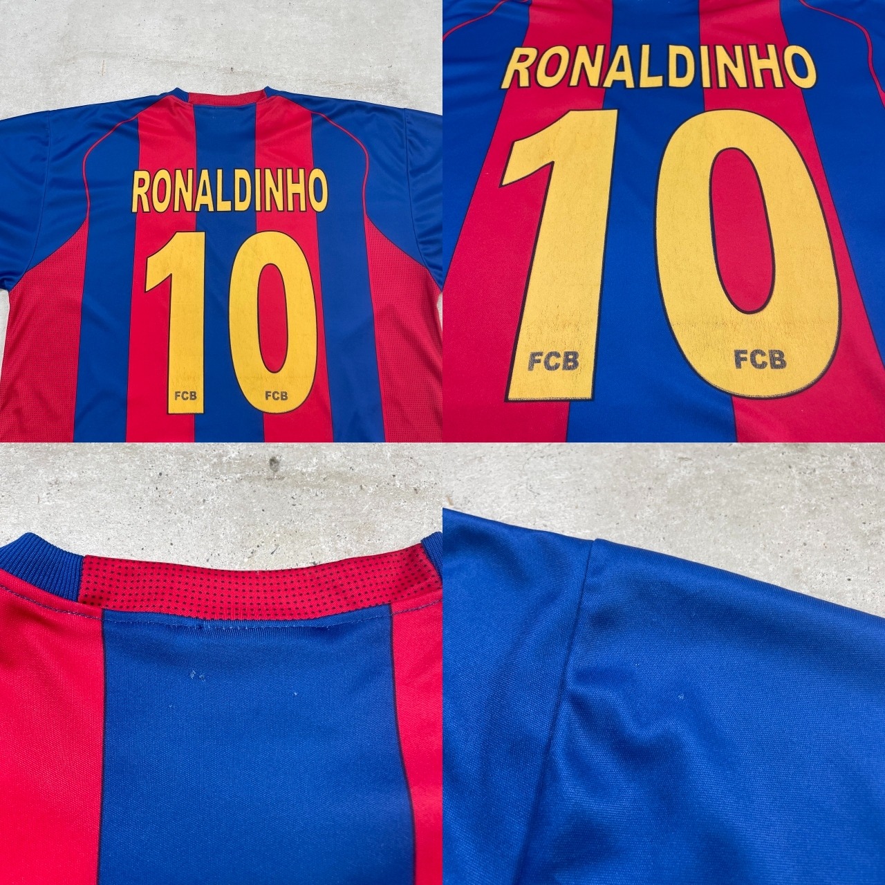 00年代 FC Barcelona FCバルセロナ RONALDINHO ロナウジーニョ 