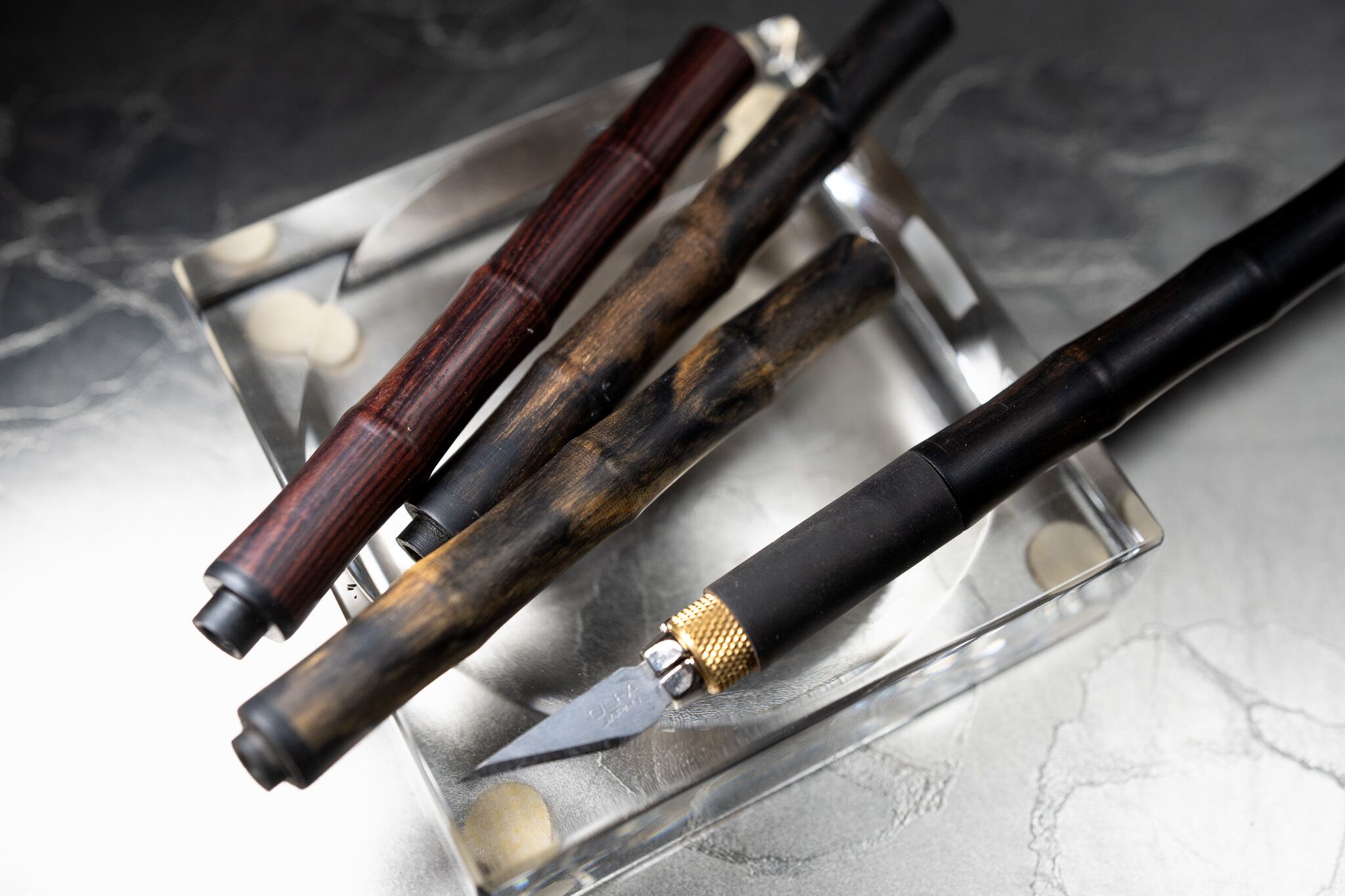 王室御用達】キングウッド デザインナイフ 木軸 | 木軸ペン工房 金杢犀