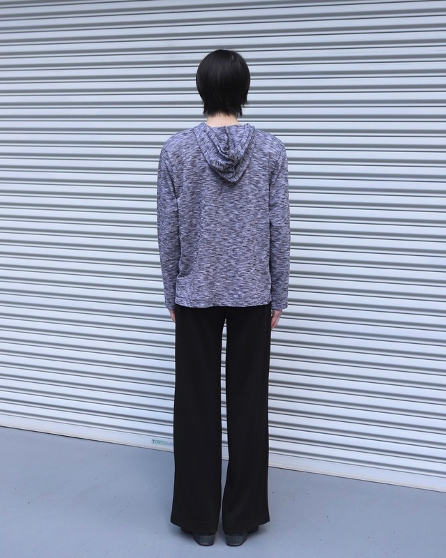 Marbled gray inner hoodie
