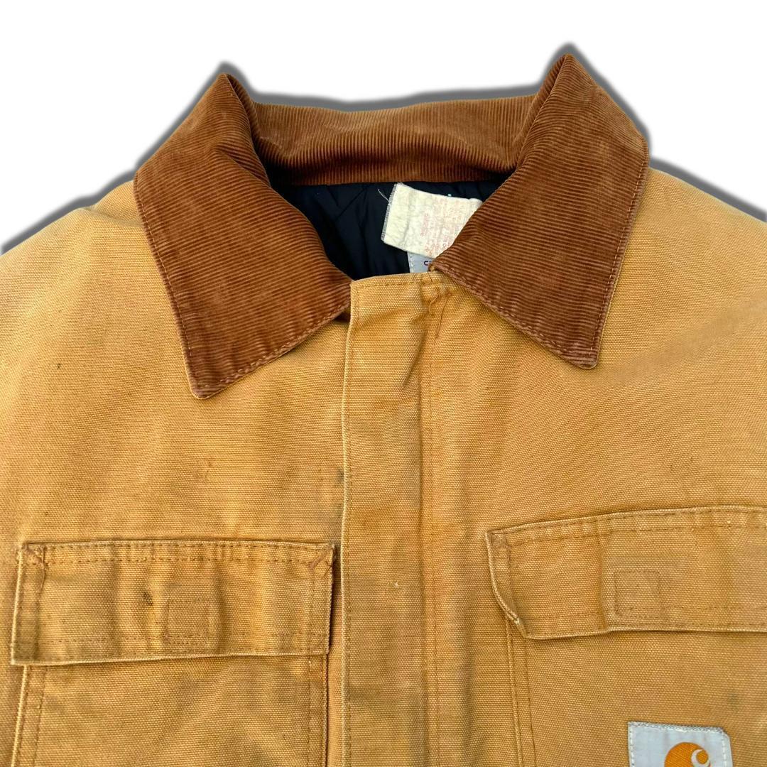 90s USA製 カーハート ダックジャケット XL ブラウン Carhartt