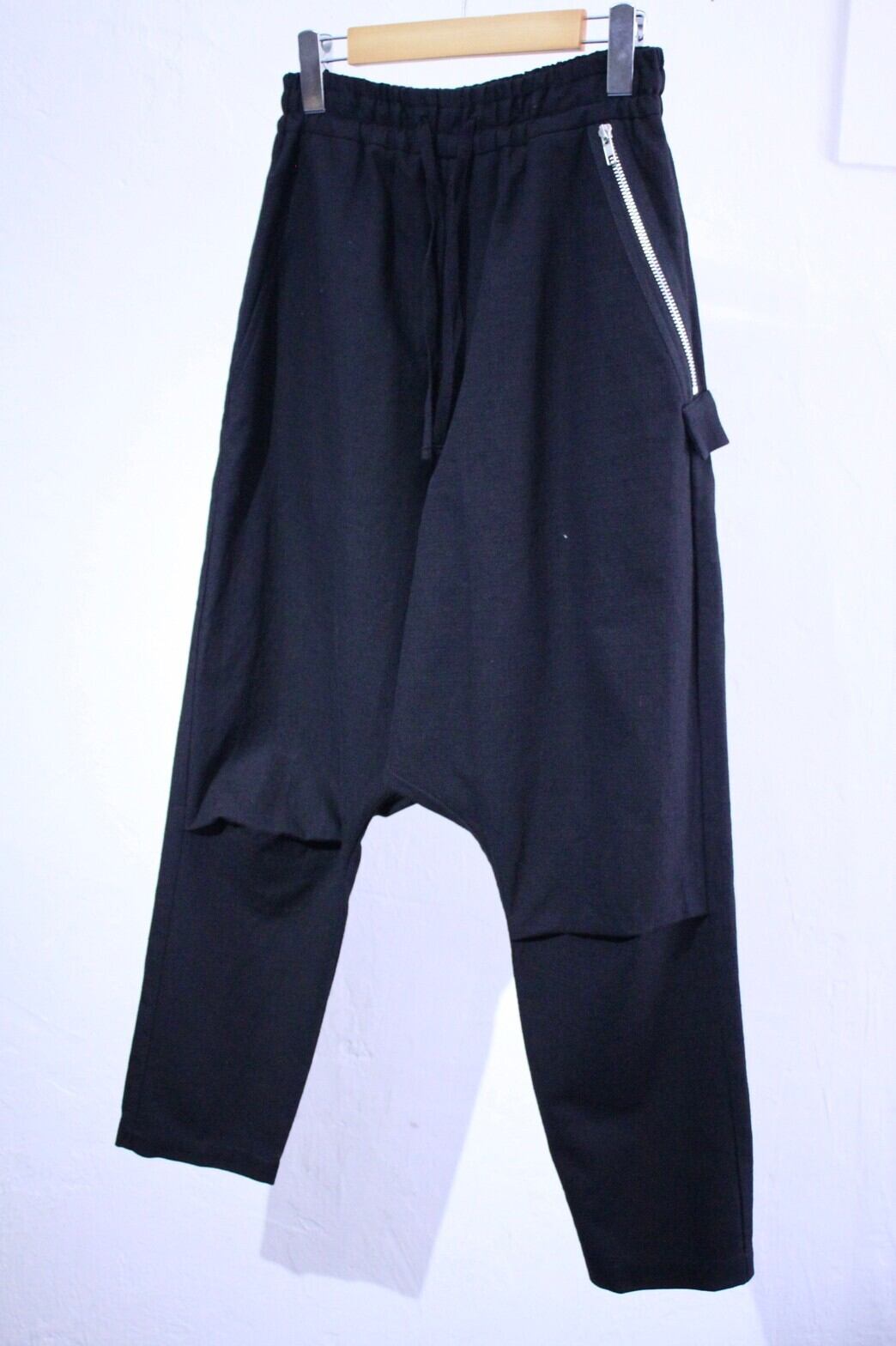 2014ss REGULATION Yohji Yamamoto Sarouel Pants Cotton×Linen
