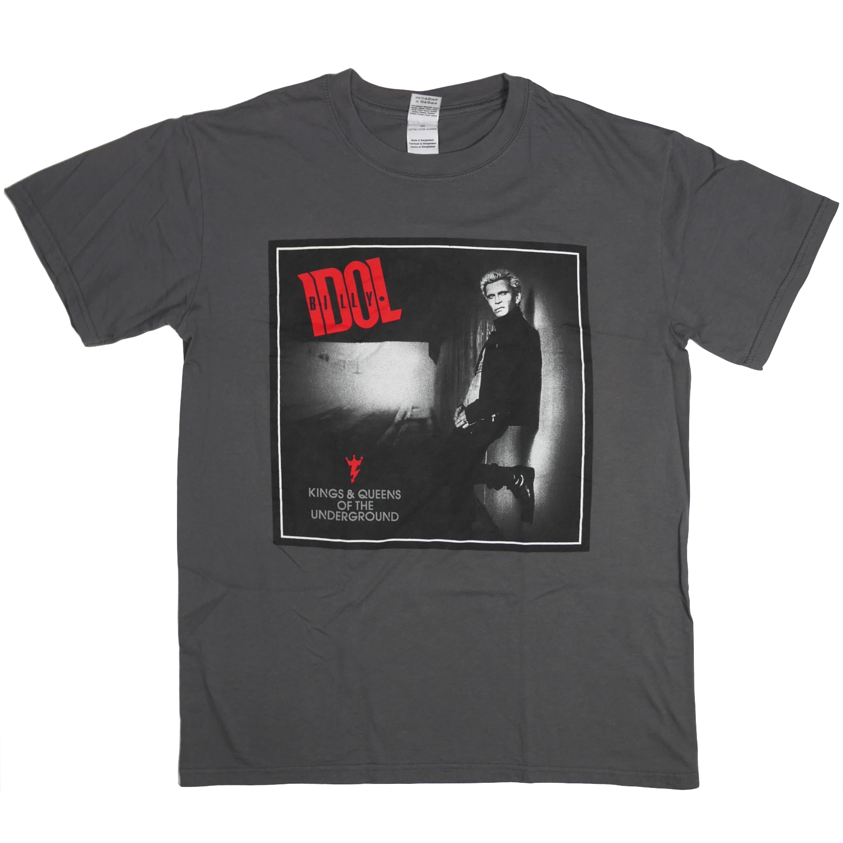 USED【M】Billy Idol Kings & Queens of the Underground Tour Tee / GILDAN