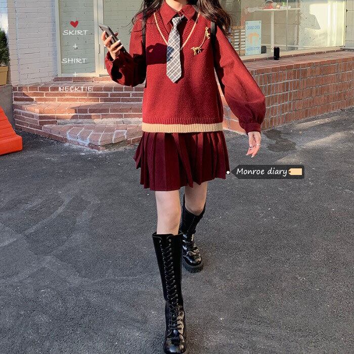 スタイルシャツ ドレス プリーツスカート ショートスプリング 春物 モンロー78698381871