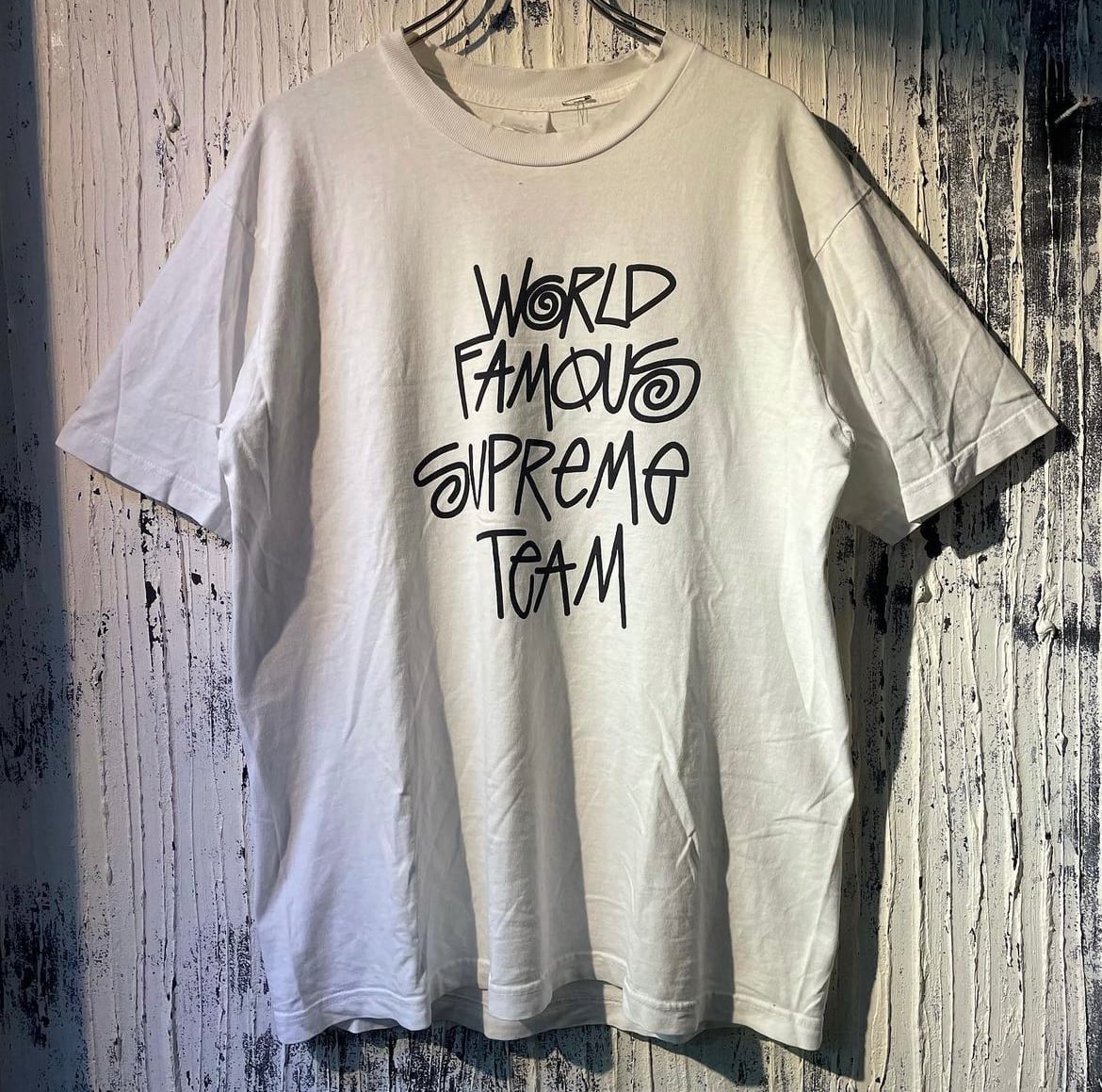 カーキ）Supreme World famous TシャツLサイズ