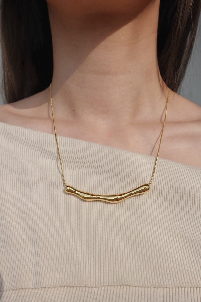 irregular bar necklace