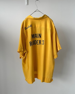 -King Louie- Vintage 50-60s L Bowling Shirt made in USA