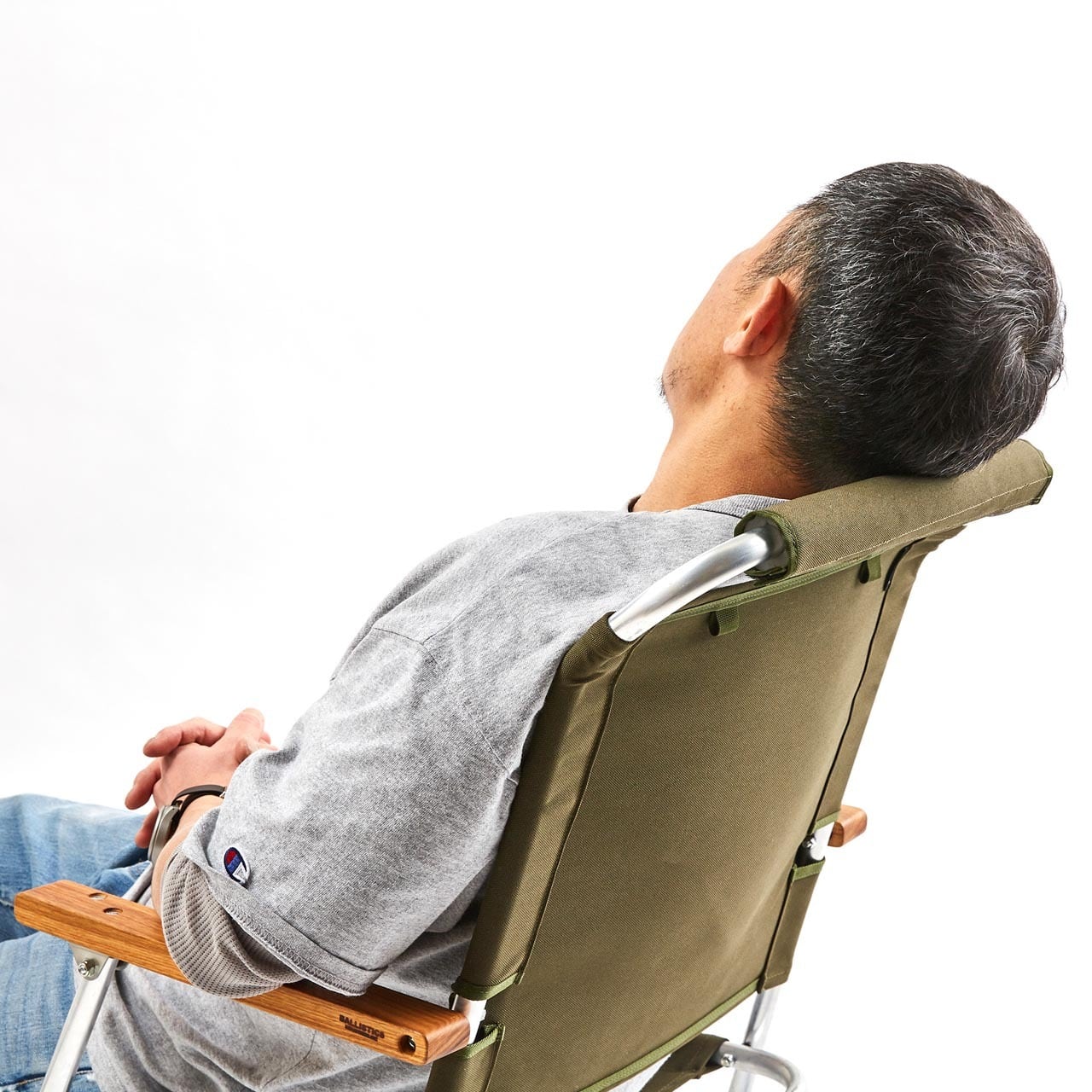 Ballistics バリスティクス- LOWER CHAIR Silverフレーム × OD座面