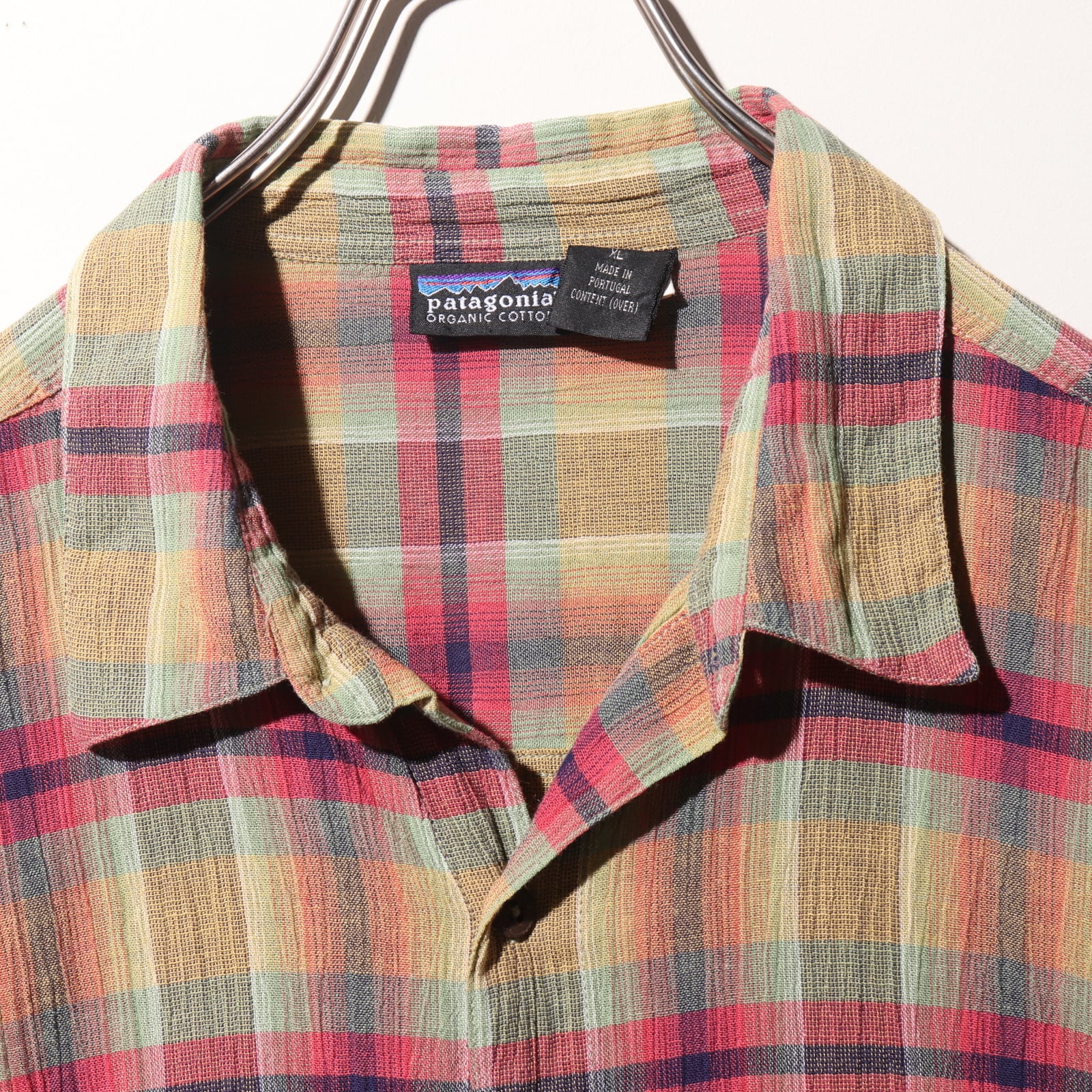 美品 XL Patagonia AC Yarn-Dye Shirt 99年 ポルトガル製 パタゴニア 