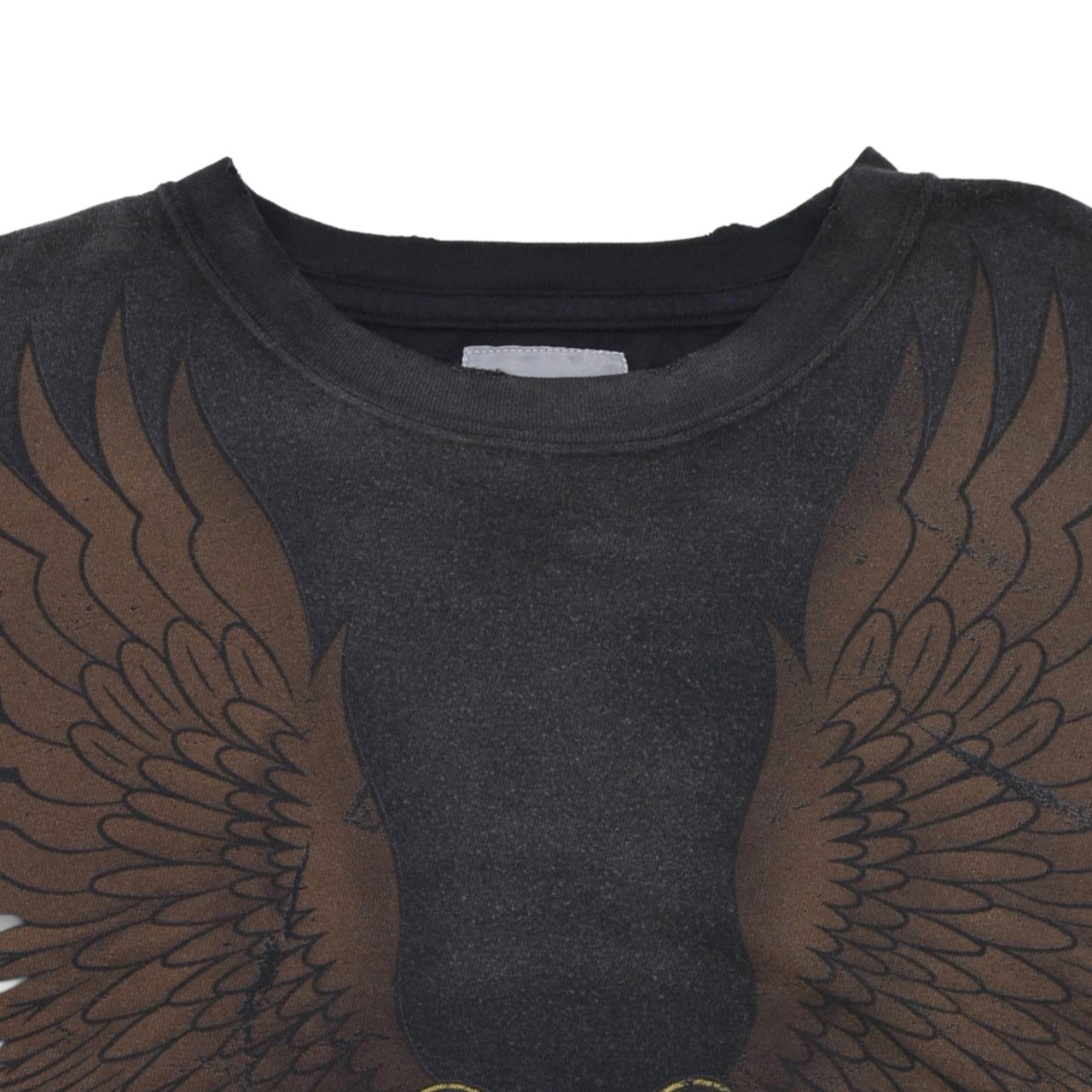 【KAMIYA】“KMY Eagle”Distressed L/S Tee - 7