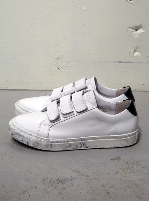 BORN//RAISED BR Bent Velcro marble ホワイト