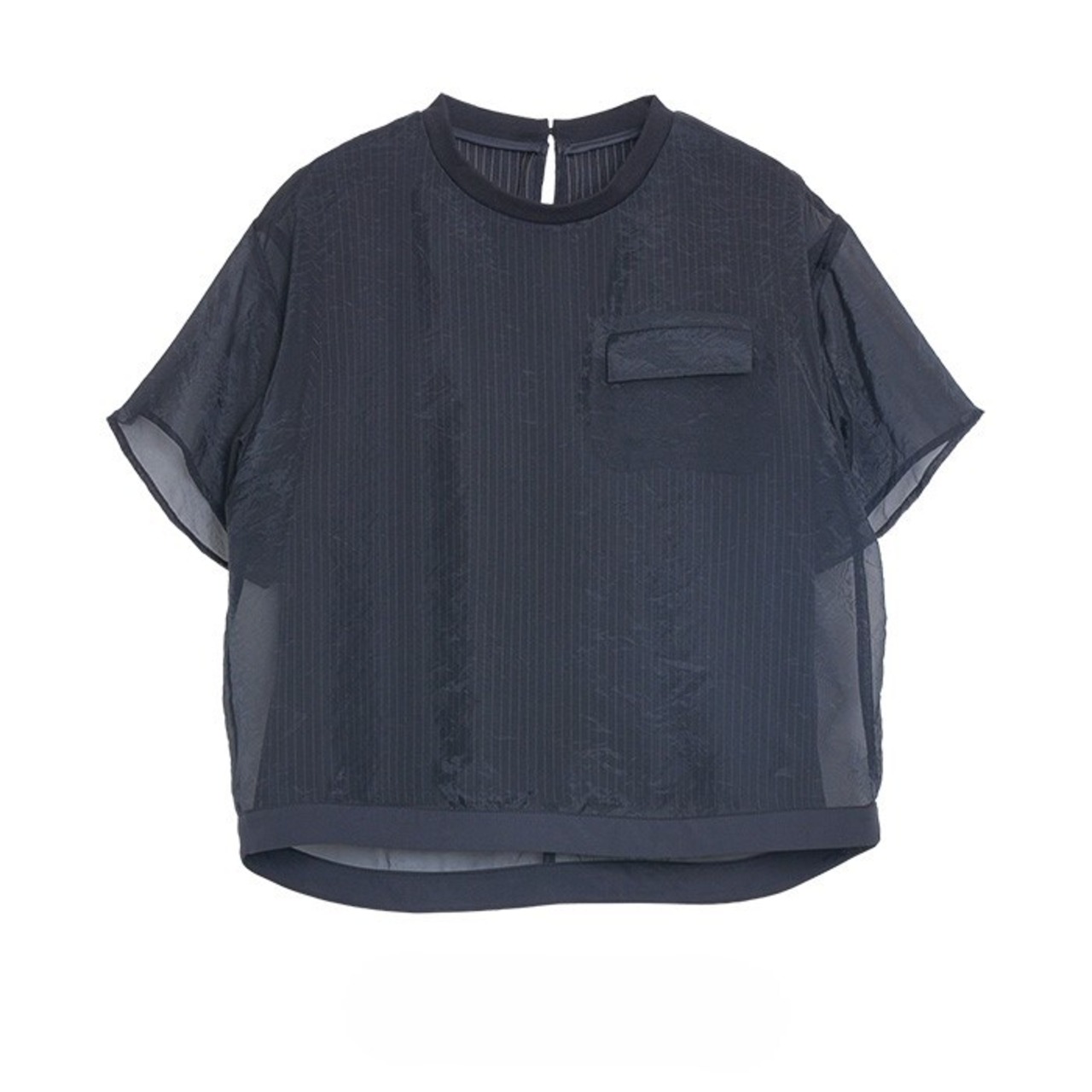 MMD105TEB シアーストライプTシャツ