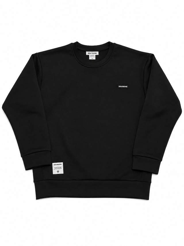 GB RUBBER TECK SWEAT CREW BLACK【PRE ORDER】 GB RUBBER TECK SWEAT CREW BLACK【PRE ORDER】