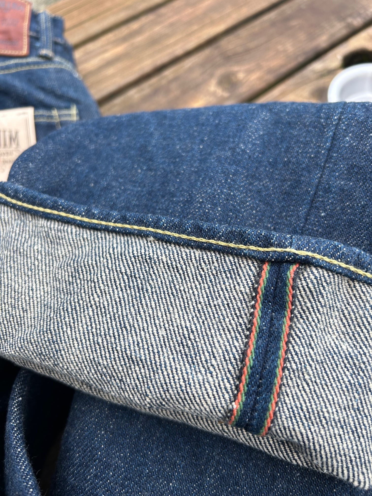 ONI DENIM(鬼デニム)20oz シークレット歌舞伎耳 288ヨコイトECRU ONI DENIM(鬼デニム)20oz シークレット歌舞伎耳 288ヨコイトECRU