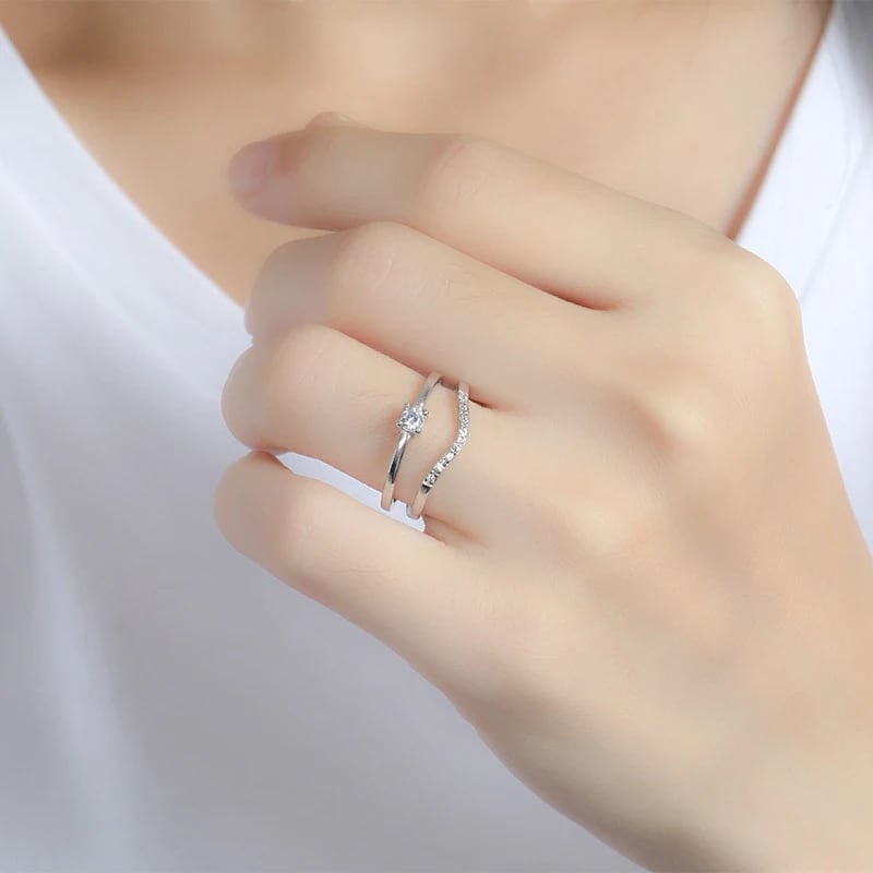 Layered Jewel Ring(レイヤードジュエルリング)