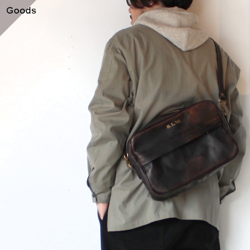 vasco　LEATHER WANDER SHOULDER BAG VS-255L ブラック