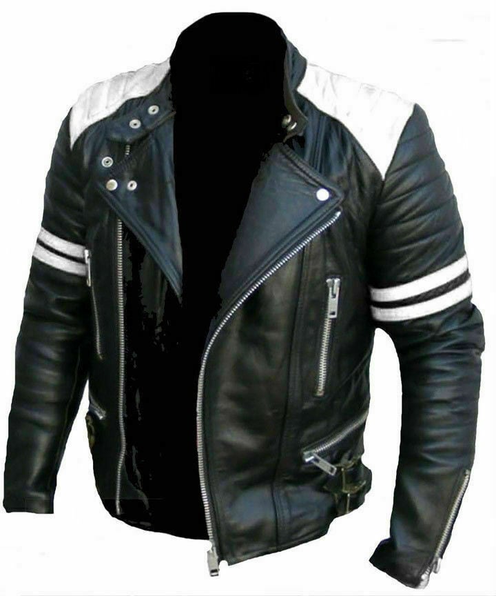 羊革・キルティングショルダーの羊革ジャケット Sheep Leather Jacket