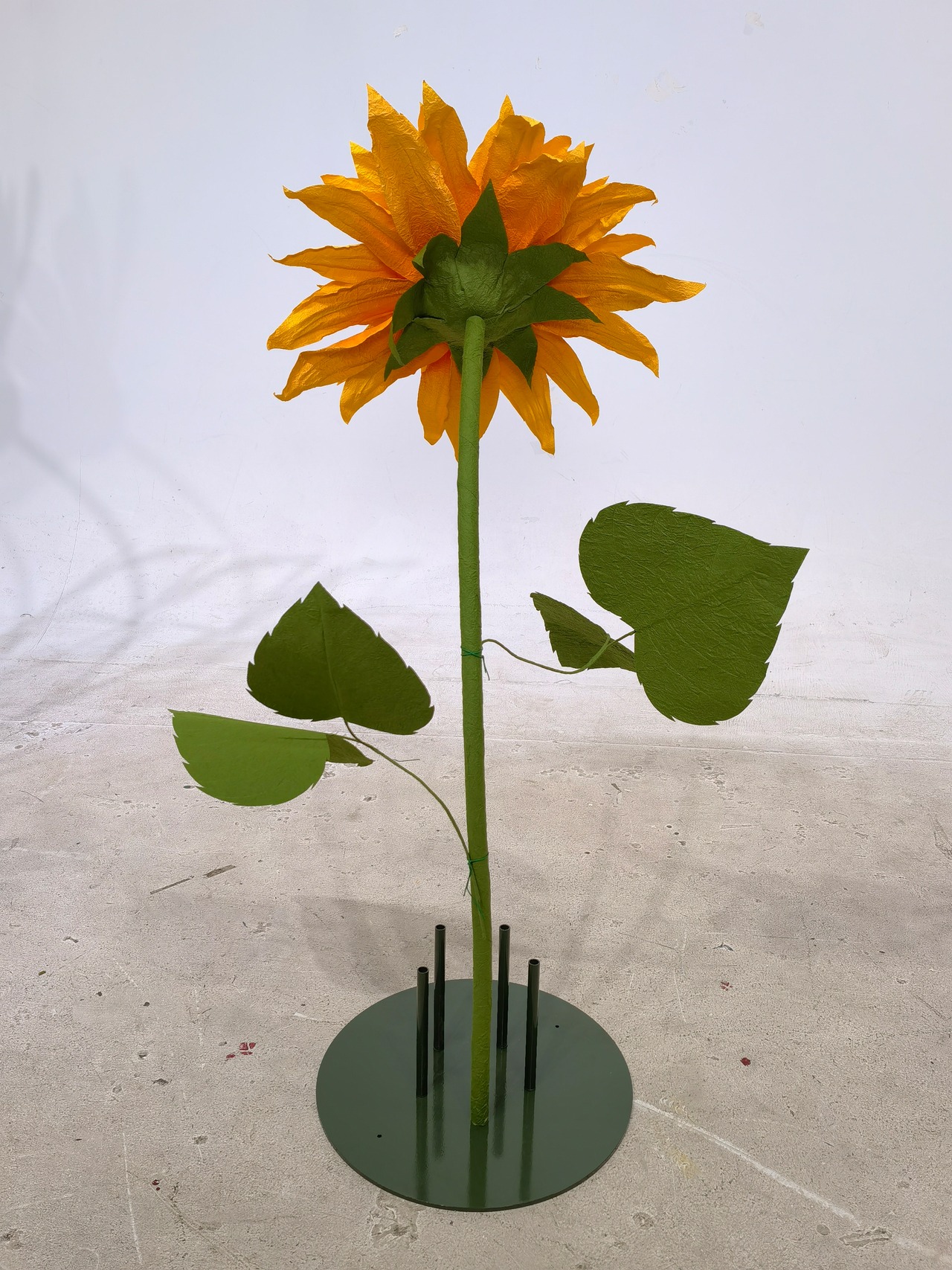 ペーパー ジャイアントフラワー ヒマワリ50cm イエロー