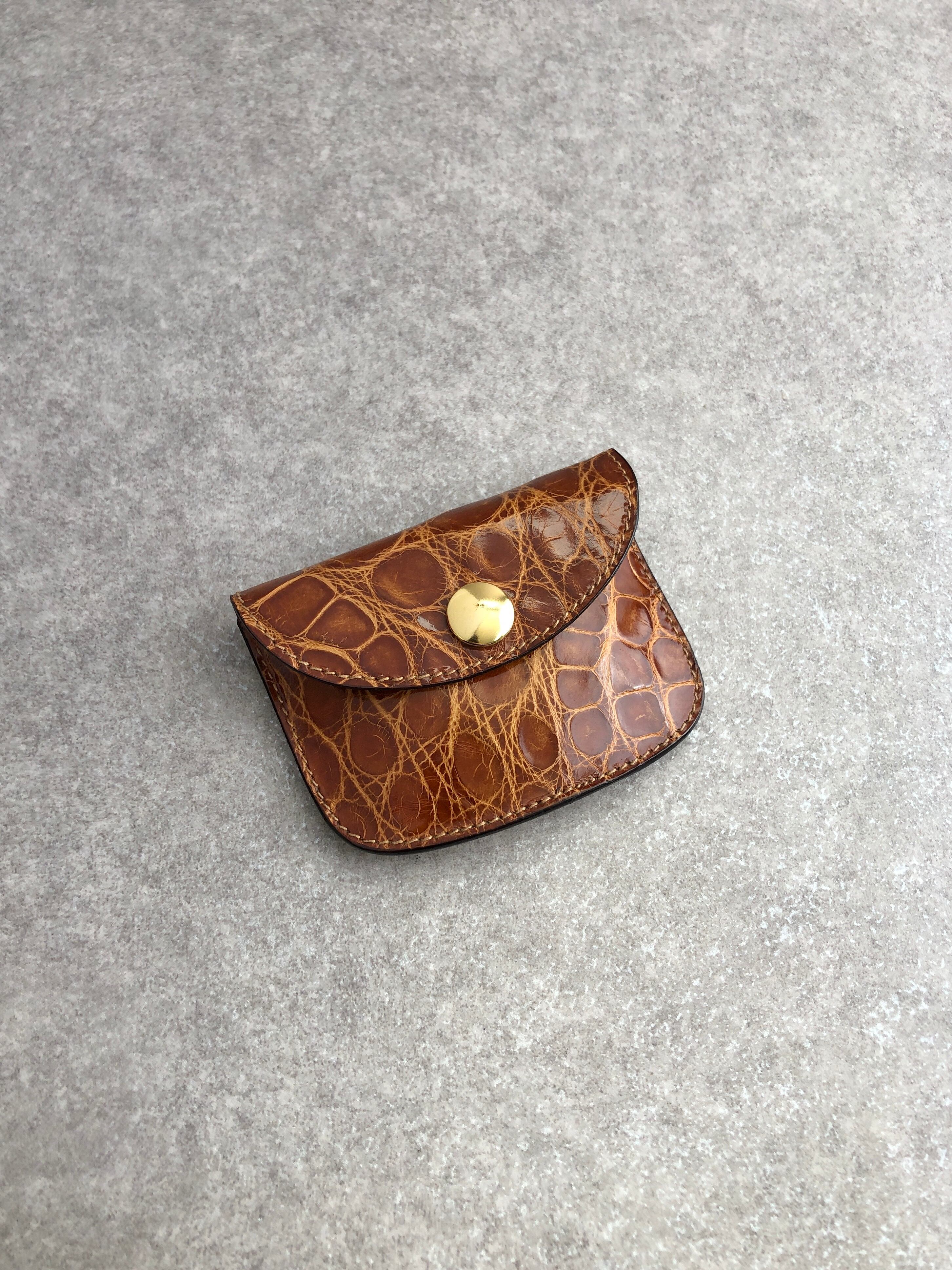 Gucci ブラウンレザー長財布ビンテージ GUCCI グッチ 財布 ブラウン レザー コインケース vintage