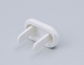 エルパ (ELPA) コンセントキャップ いたずら防止 安全 トラッキング防止 ホワイト 6個入 AN-101B(W)