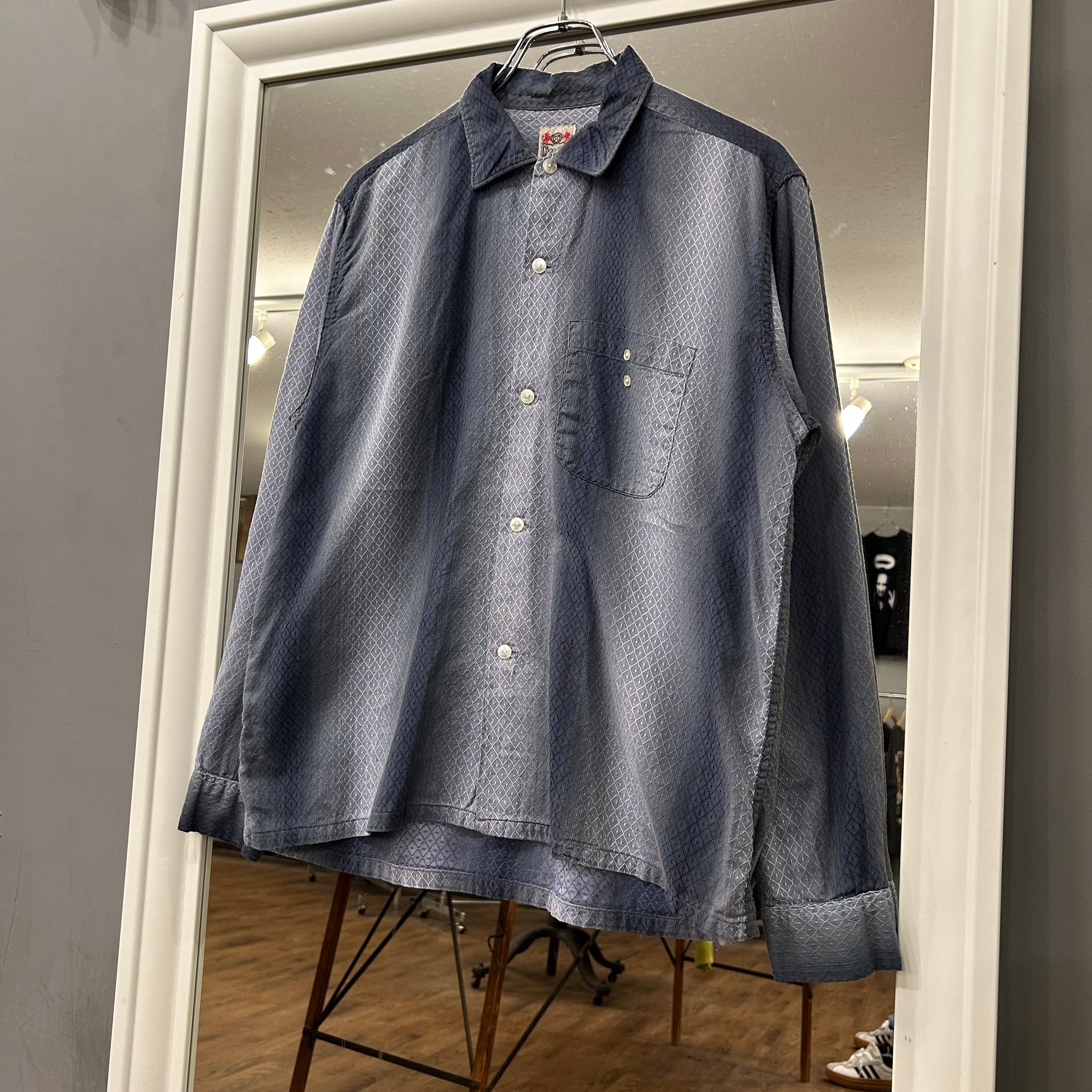 フロッキープリント】60's Hilton Rayon Bowling Shirt “フロッキー