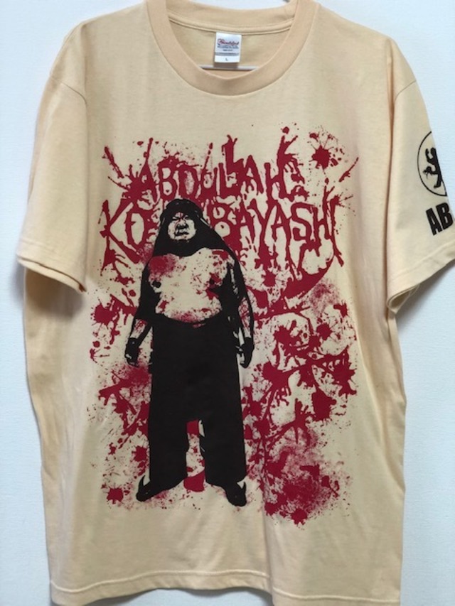 植地毅デザイン アブドーラ小林 信州信濃之流血機械Tシャツ 