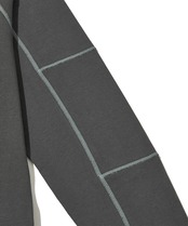 CONTRAST WONDER LONG SLEEVE T-SHIRT_CHARCOAL