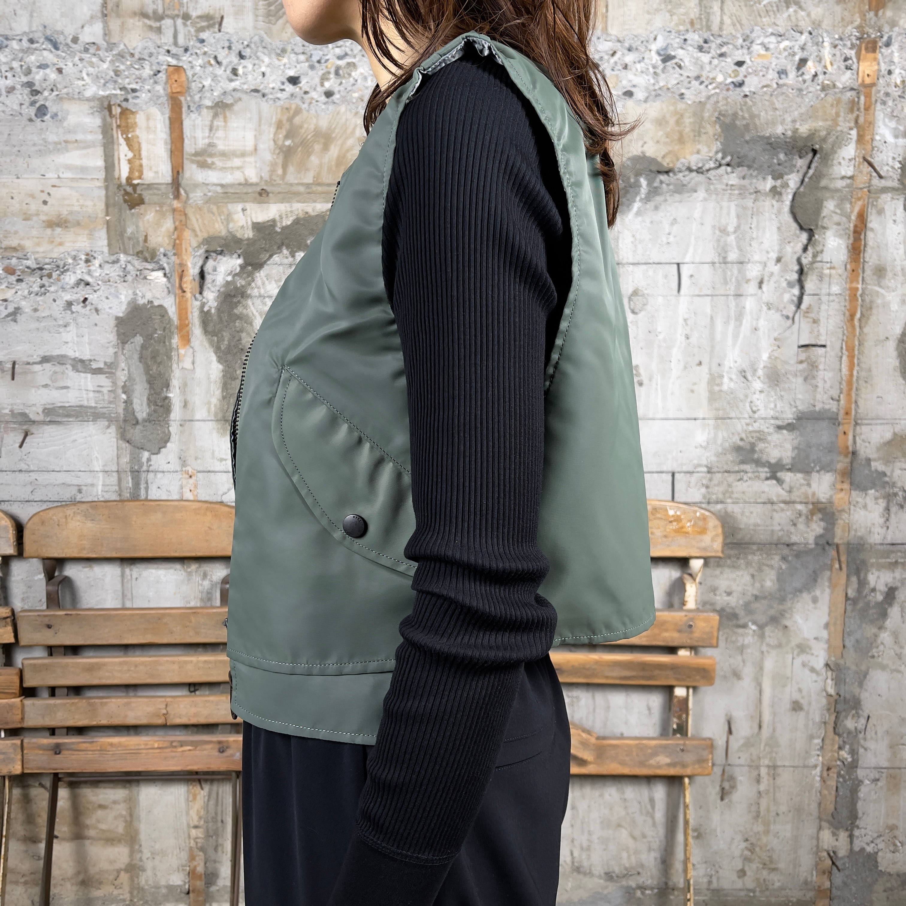 HYKE【ハイク】TYPE L-2A VEST (17508) | glamour online