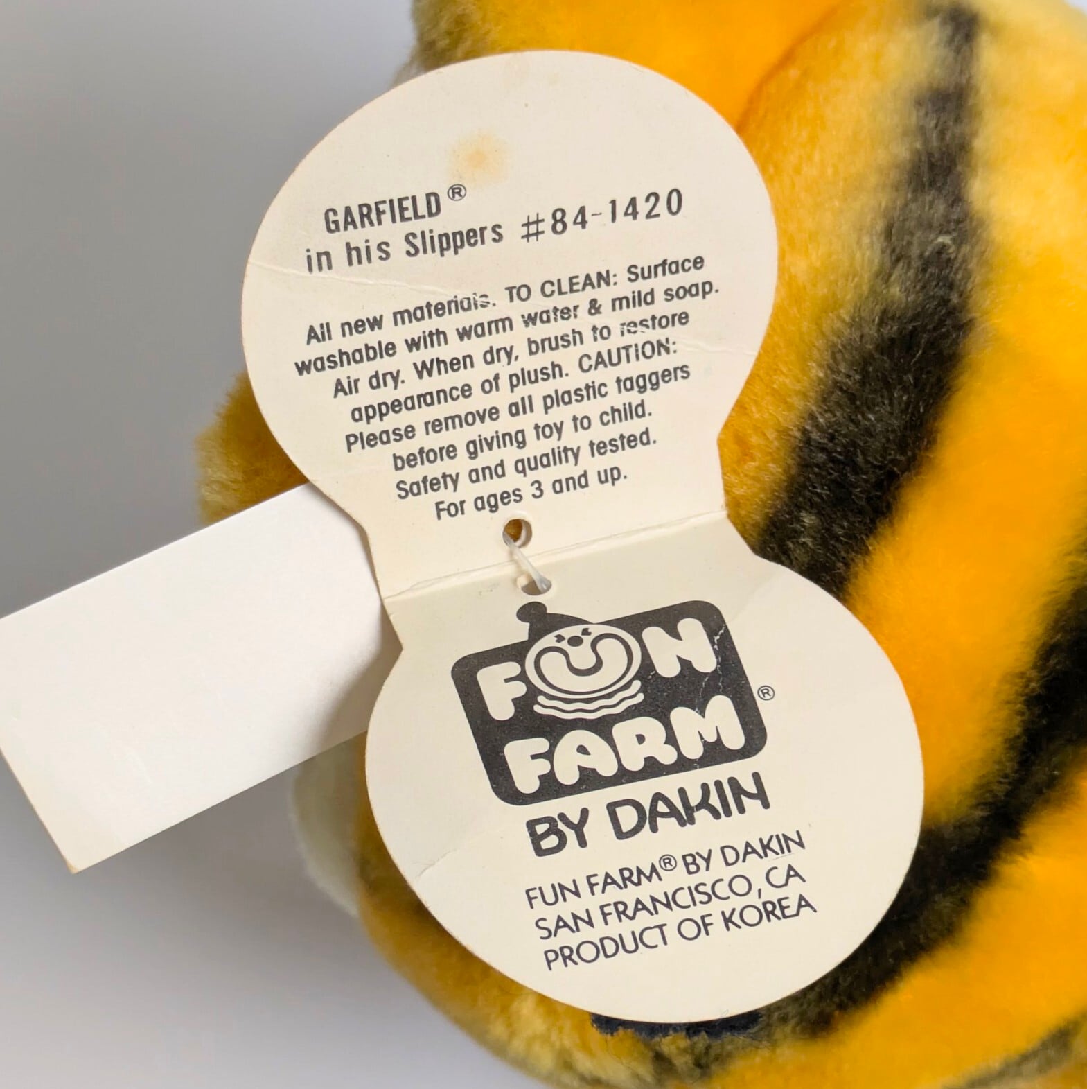 鬼レア☆ VINTAGE 1980年代初期 ☆【 Garfield ( ガーフィールド
