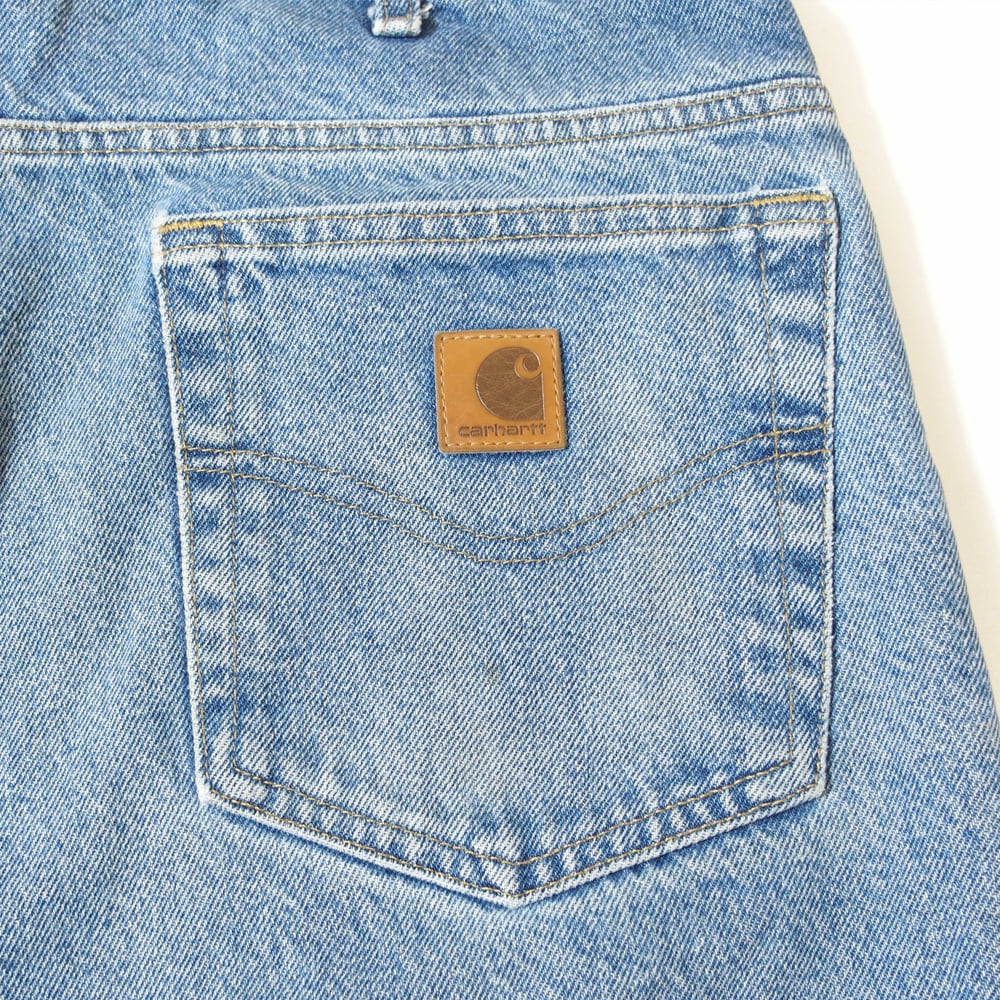 カーハート Carhartt デニムパンツ 裏地付き リラックスフィット 34×32